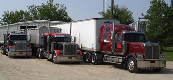 Gary Graham Transport Trucks